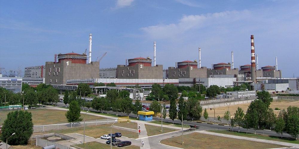 Kernkraftwerk Saporoschje in der Ukraine