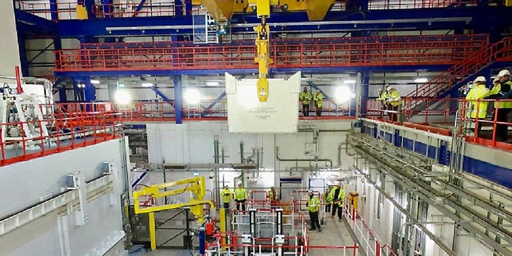 Installation de transbordement à Sellafield