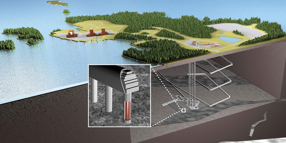 Le dépôt en couches géologiques profondes en Finlande