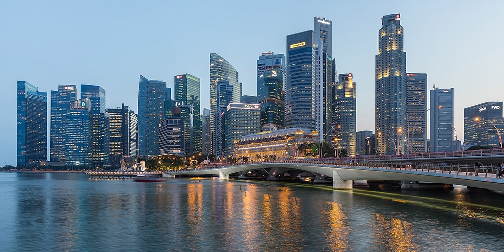 Skyline de Singapour