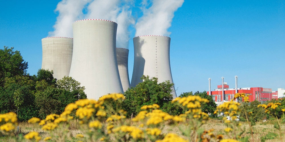Kernkraftwerk Temelin in Tschechien