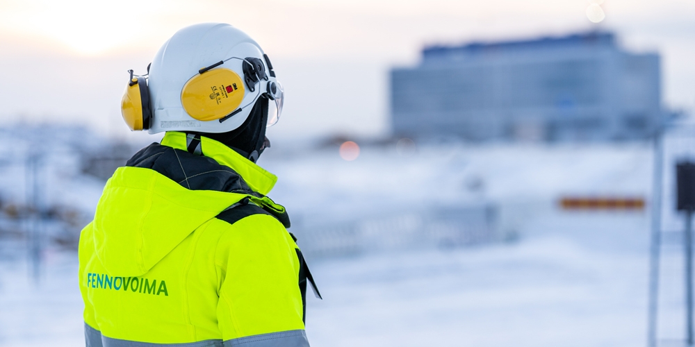 Baustelle Hanhikivi-1 im Februar 2022