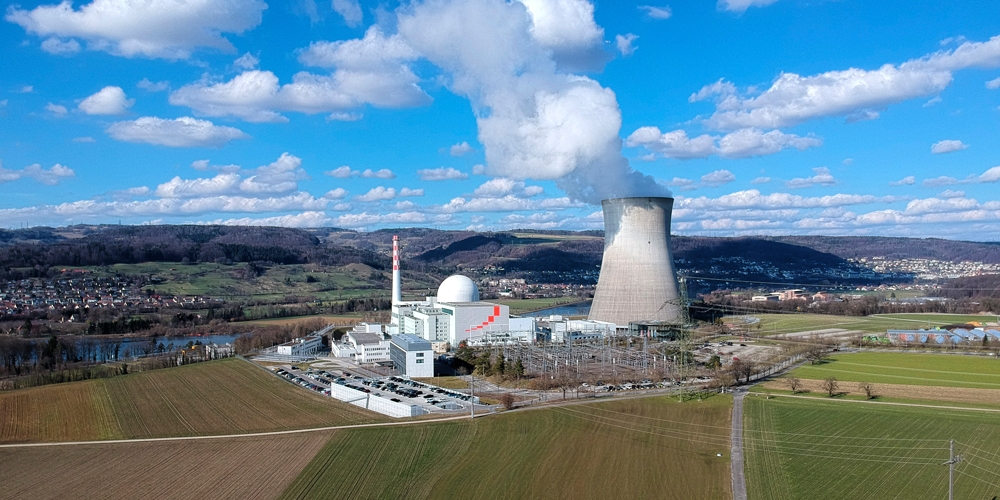 La centrale nucléaire de Leibstadt