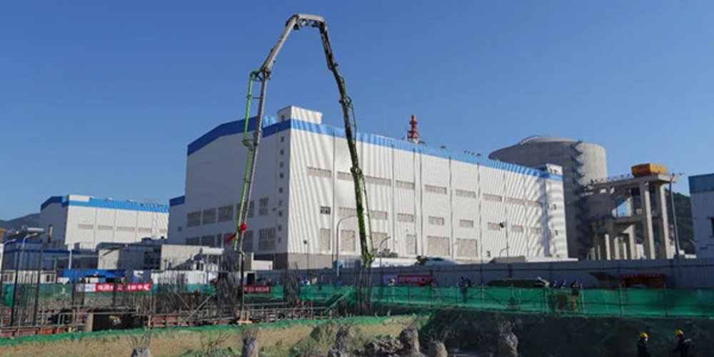 Installation de vapeur sur le site de la centrale nucléaire de Tianwan en Chine