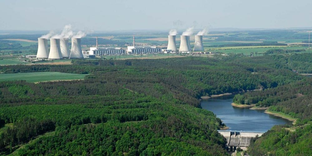 Kernkraftwerk Dukovany in Tschechien