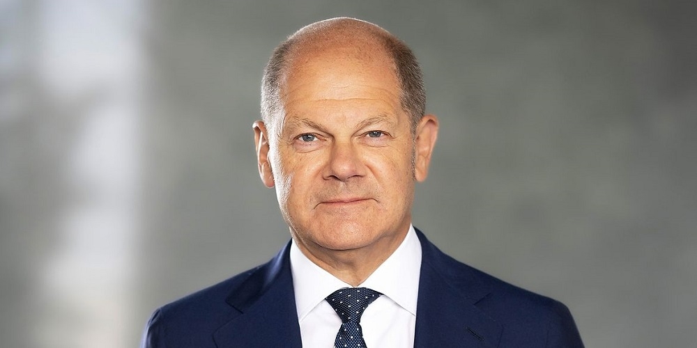 Le chancelier fédéral allemand Olaf Scholz