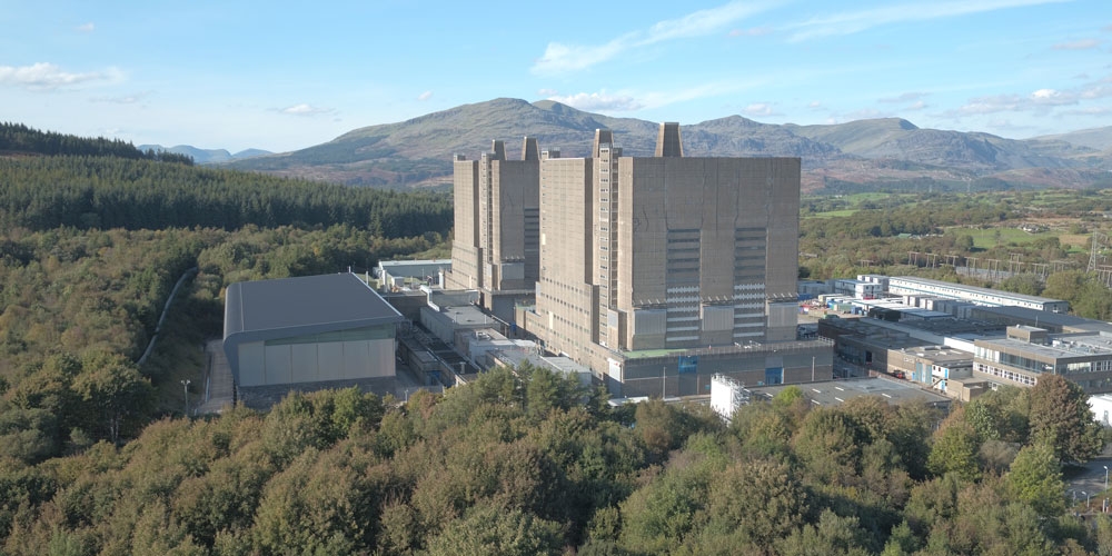 Stillgelegtes Kernkraftwerk Trawsfynydd 