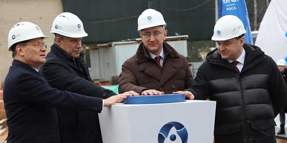 Spatenstich-Zeremonie für neue Isotopenanlage in Russland