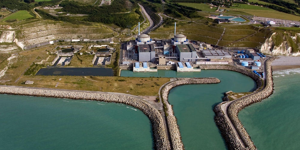 Kernkraftwerk Penly in Frankreich