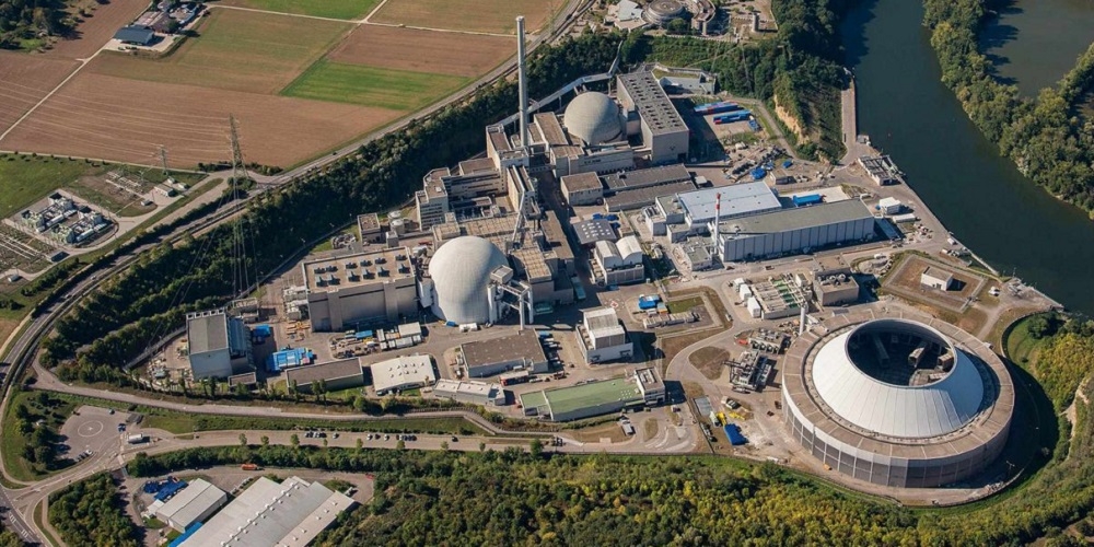 La centrale nucléaire Neckarwestheim 