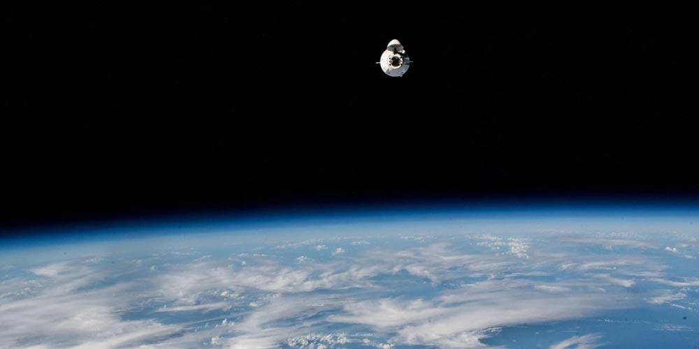 Raumschiff CRS-27 von SpaceX