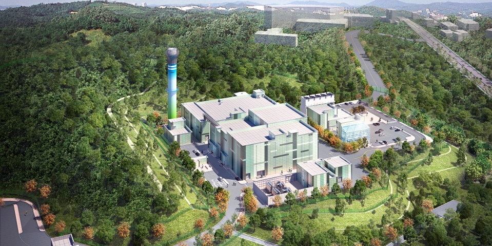 Illustration vom Kijang Research Reactor (KJRR) in Südkorea