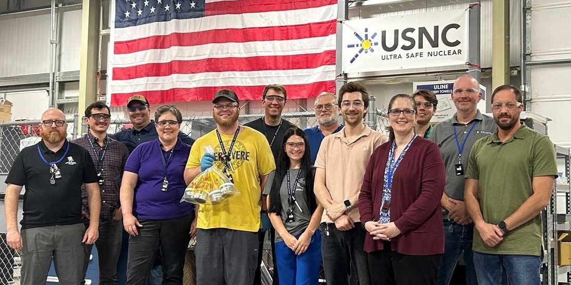 USNC fournit pour la première fois du combustible Triso à un programme de la Nasa.