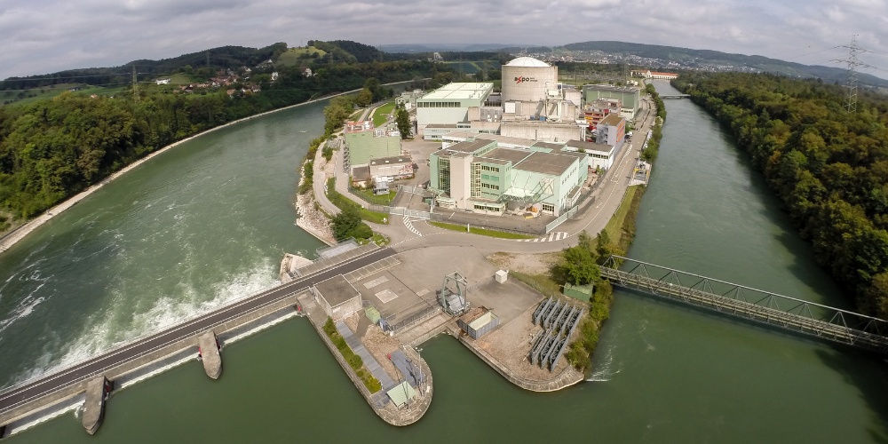 La centrale nucléaire de Beznau