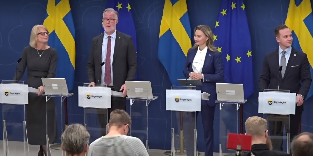 Des membres du gouvernement suédois