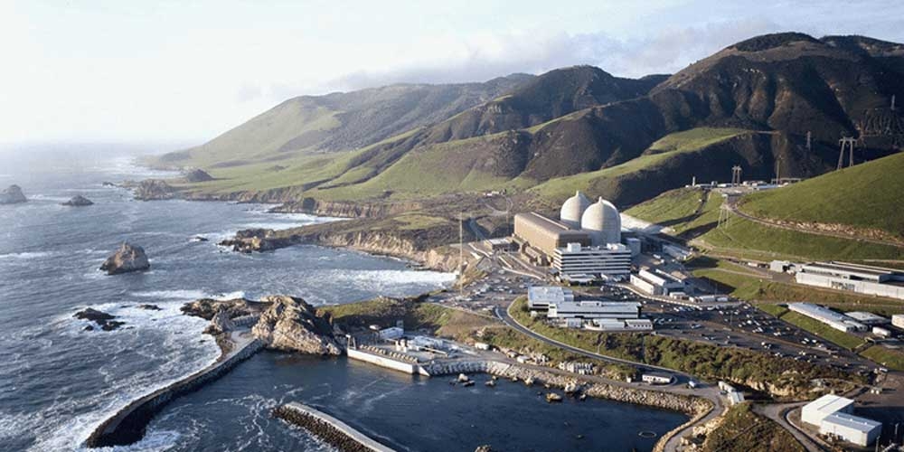 La centrale nucléaire de Diablo Canyon aux États-Unis