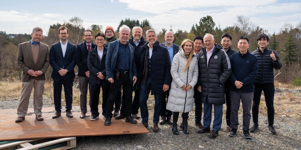 Représentants de DL Energy, Norsk Kjernekraft et d'autres