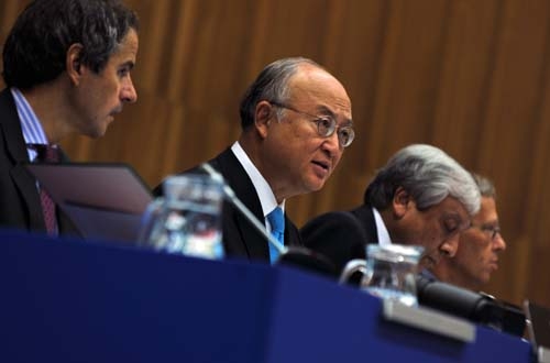 Verglichen mit den Abmachungen vor dem Reaktorunfall in Fukushima-Daiichi sei der Aktionsplan ein bedeutender Schritt zur Verbesserung der nuklearen Sicherheit, erklärte Yukiya Amano dem IAEO-Gouverneursrat.
