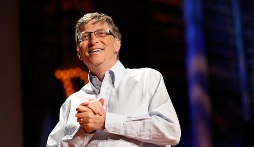 Bill Gates présente le TWR à la conférence «Technology, Entertainment, Design» (TED2010).