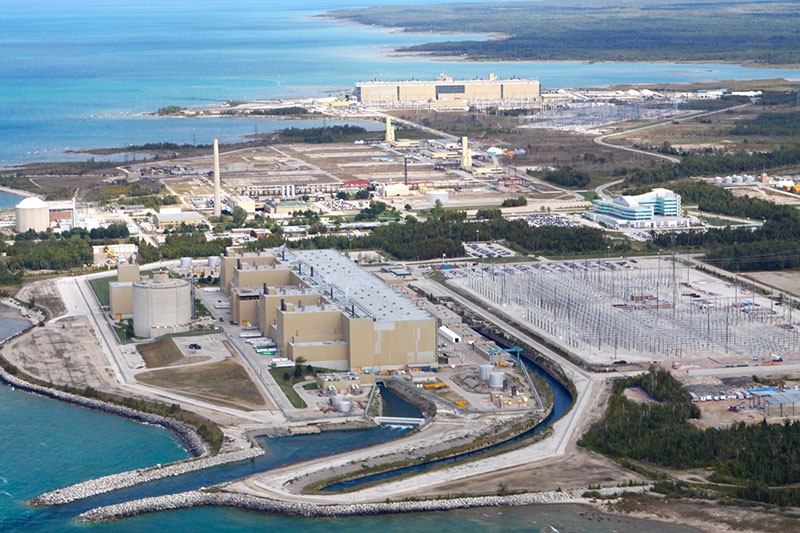 Six des huit réacteurs du site canadien de Bruce Power vont être modernisés.