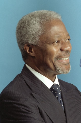 A la conférence mondiale sur le climat qui s&#39;est terminée le 17 novembre 2006, le Secrétaire général des Nations Unies, Kofi Annan, a annoncé la création du «Cadre de Nairobi» destiné à faciliter la partici¬pation des pays en développement au Protocole de Kyoto