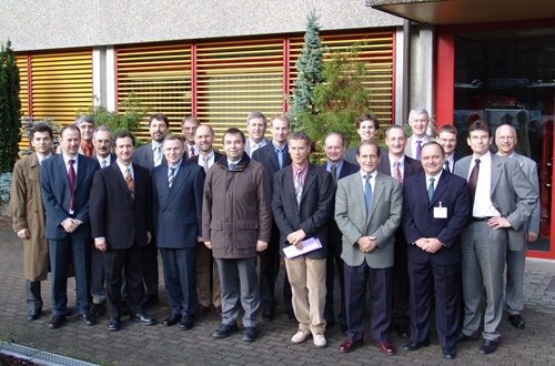 Die Teilnehmer der Wano Peer Review im Kernkraftwerk Beznau.