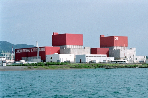 Das Kernkraftwerke Laguna Verde wird einer Modernisierung unterzogen.