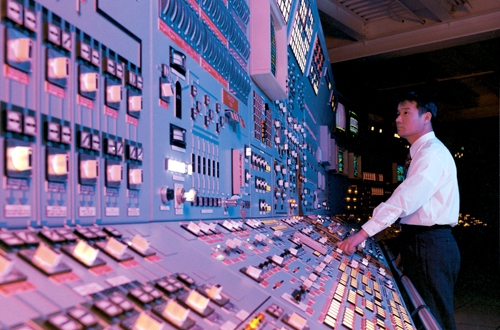 In Zukunft moderner: Der Simulator des Kernkraftwerks Wolsong wird umgerüstet.
