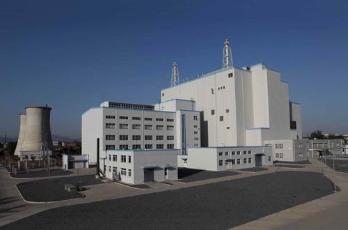 Le China Experimental Fast Reactor (CEFR) peu avant sa mise en service.