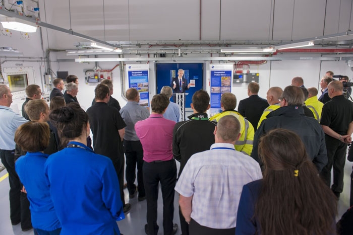 Nach acht Jahren Bauzeit konnte das Encapsulated Product Store 3 zur Lagerung mittelaktiver Abfälle in Sellafield offiziell eingeweiht werden.