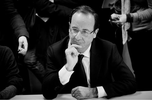 François Hollande vor den Präsidentschaftswahlen: «Ich habe Vertrauen in die Nuklearindustrie.»