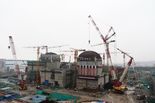 Mit dem Setzen der Reaktorkuppel von Tianwan-6 hat die dritte Ausbauphase an diesem chinesischen Standort (Block 5 und 6) einen wichtigen Meilenstein erreicht.