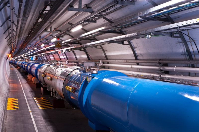 Un accélérateur au grand potentiel scientifique: le LHC au Cern.
