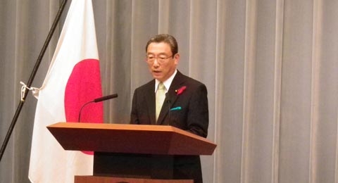 Hiroyuki Nagahama ist seit Anfang Oktober 2012 Japans Umweltminister.