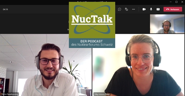 NucTalk-Podcast zu Kernenergie und Klimawandel: Grundsätzlich verschiedene Standpunkte trotz Einigkeit bei der CO2-Bilanz der Kernenergie und beim Technologieverbot.