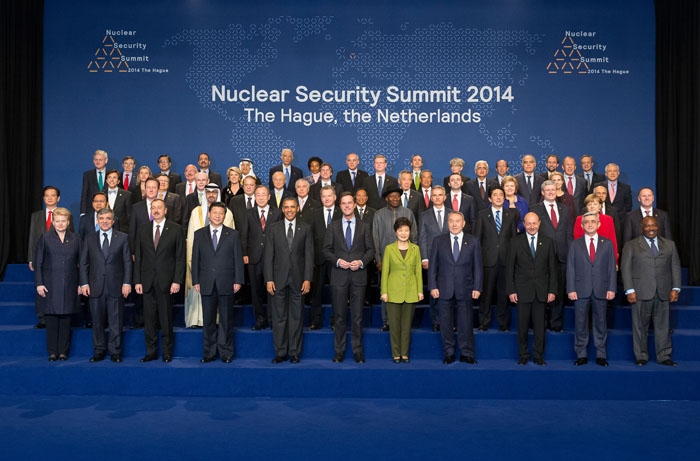 Bundesrat Didier Burkhalter, Vorsteher des Departements für auswärtige Angelegenheiten, vertrat die Schweiz am dritten Gipfel über nukleare Sicherheit.