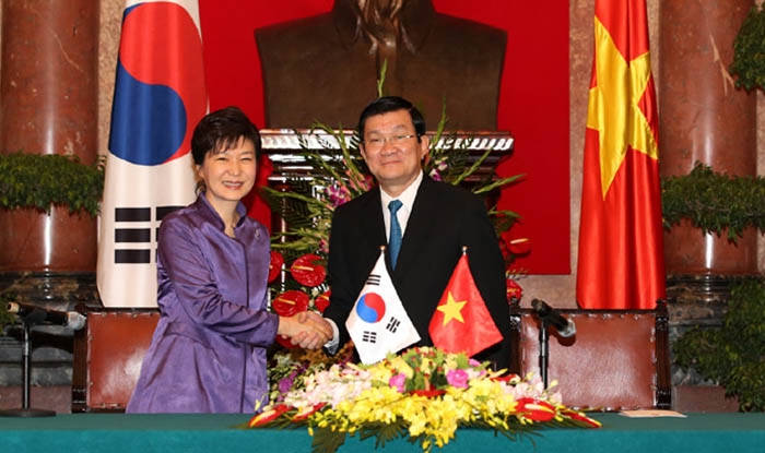 La présidente sud-coréen Park Geun-Hye et son homologue vietnamien Truong Tan Sang ont décidé de poursuivre leur collaboration dans l’optique de construire la troisième centrale nucléaire du Vietnam.