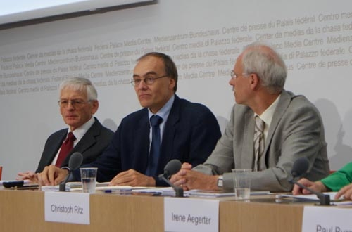 Eduard Kiener (links), ehemaliger BFE-Direktor: «Die Energiewende ist eine gewaltige Herausforderung.»