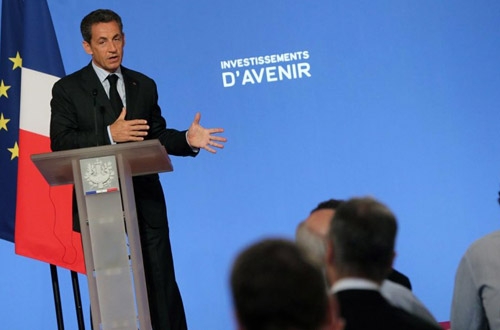 Nicolas Sarkozy: «Noch nie hat Frankreich eine so grosse Anstrengung für Investitionen gemacht.»