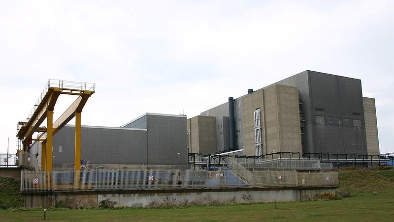 Das Kernkraftwerk Sizewell-A in Suffolk ist seit Ende August 2014 brennstofffrei.