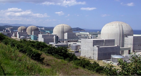 Die Kernenergie ist ein Stützpfeiler der Energieversorgung Südkoreas. Im Bild das Kernkraftwerk Ulchin.