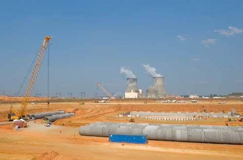 Vorbereitende Bauplatzarbeiten für die Kernkraftwerkseinheiten Vogtle-3 und -4 sind im Gang. Der Baubeginn ist für Anfang 2012 geplant.