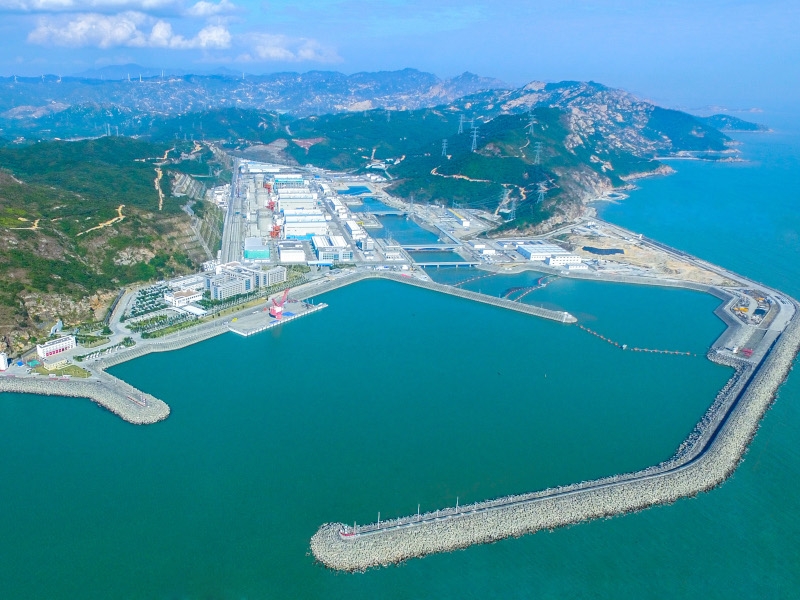Yangjiang ist mit 6000 MW installierter Leistung das derzeit leistungsstärkste Kernkraftwerk Chinas.