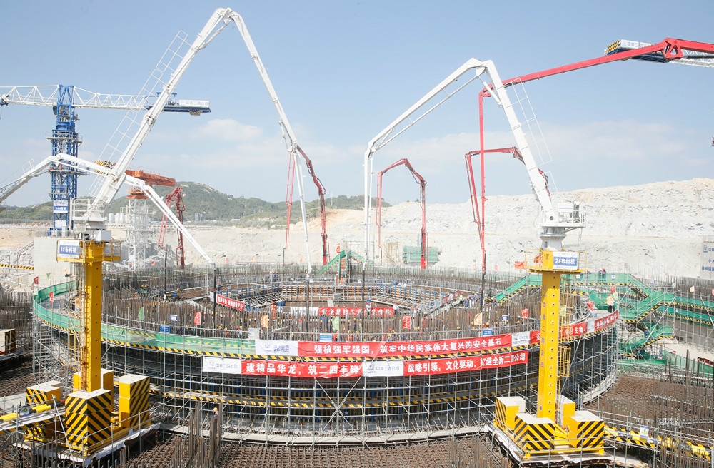Zhanghou 1 – la cinquième tranche Hualong-One de Chine – est officiellement en construction.