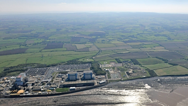 Die französische EDF und die chinesische CGN wollen angrenzend an den Standort der zwei fortgeschrittenen gasgekühlten Reaktoreinheiten (AGR) Hinkley Point B zwei EPR bauen.