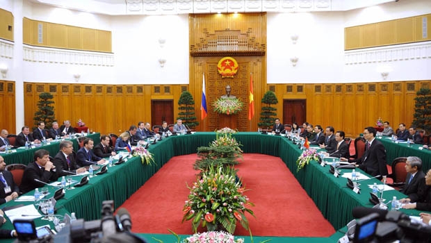 Russland und Vietnam verständigen sich über den Bau des ersten Kernkraftwerks in Vietnam.