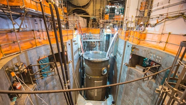 April 2014: Blick ins Reaktorgebäude von Watts-Bar-2. Der Reaktor soll im Sommer 2015 mit Brennstoff beladen werden.