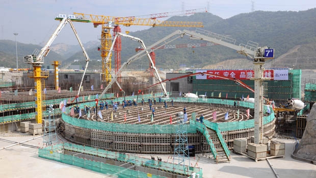 La construction de Yangjiang 6, du type ACPR-1000, dans la province chinoise de Guangdong, a officiellement commencé.