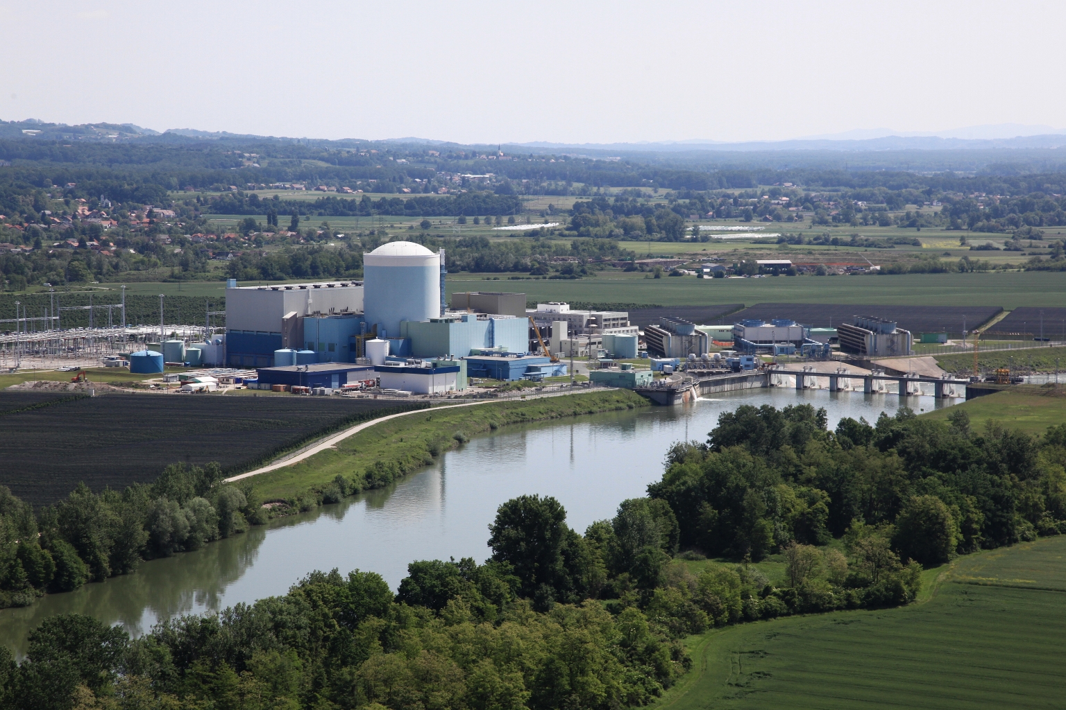 Centrale nucléaire de Krško.