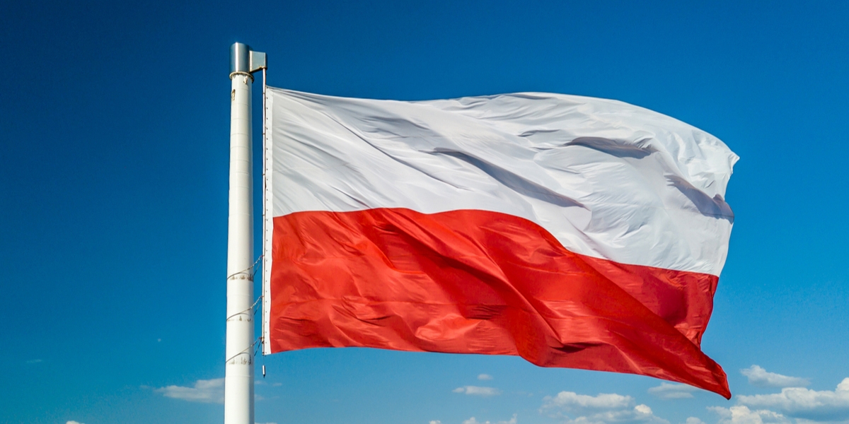 Drapeau de la Pologne